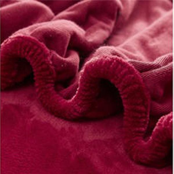 Хорошее качество осень-зима теплый хрустальный бархатный наматрасник утолщается супер мягкий коралловый флис наматрасник индивидуальные простыни без наволочки