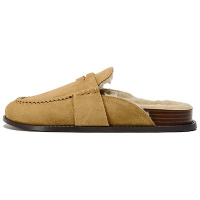 Удобные Универсальные Нескользящие Шлепанцы с Открытым Носком Женские шлепанцы Бежевый 12549410105