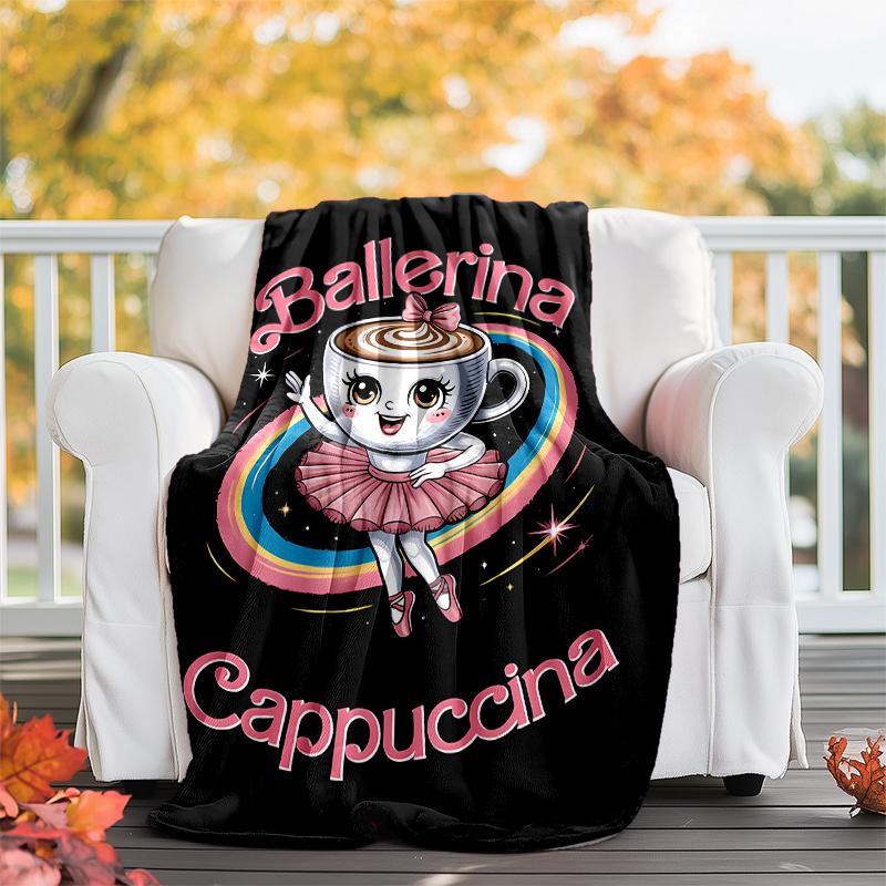 Italian Brainrot printed throw blanket—soft,warm;versatile blanket for all seasons—perfect as &air-conditioning throw,nap blanket