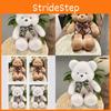 Large Teddy Brown Bear Plush Toys Short Cute Cartoon Kids Collectors Gift Doll