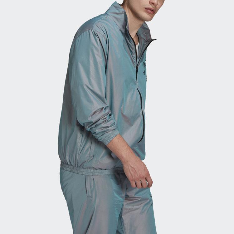 adidas Оригинальная повседневная беговая куртка Trefoil SST TT HL, мужская верхняя одежда, разноцветная H35655