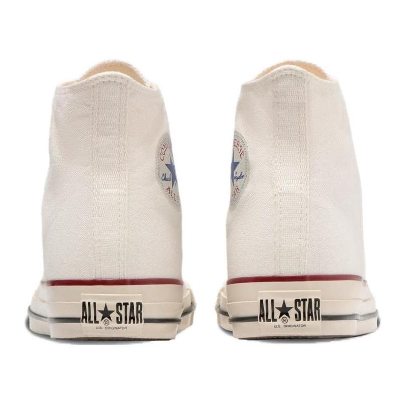 Converse All Star UK Hi Удобные и Минималистичные Высокие Эспадрильи Унисекс Белые