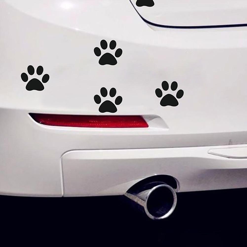Cute Cat Paw Footprint Reflective Car-Styling Vehicle Decals Sticker Decoration Auto Stickers
