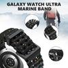 Оригинальный морской ремешок для Samsung Galaxy watch Ultra 47 мм Аксессуары Силиконовый спортивный браслет Ремешок Galaxy watch 7 Ultra