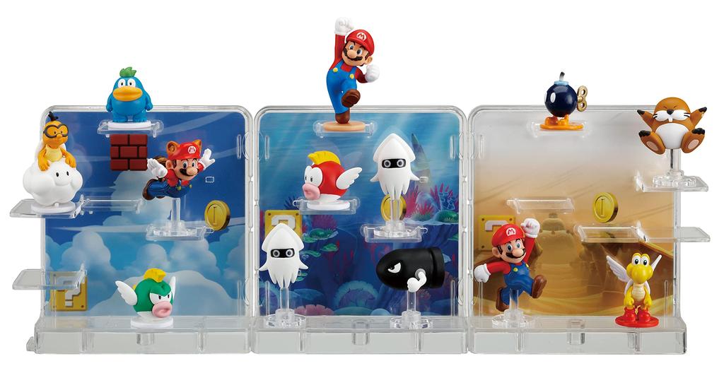 Epoch Super Mario Balance World Game + Underwater Stage Toy Game for Ages 4 and Up Number of Players: 1 To 4 EPOCH