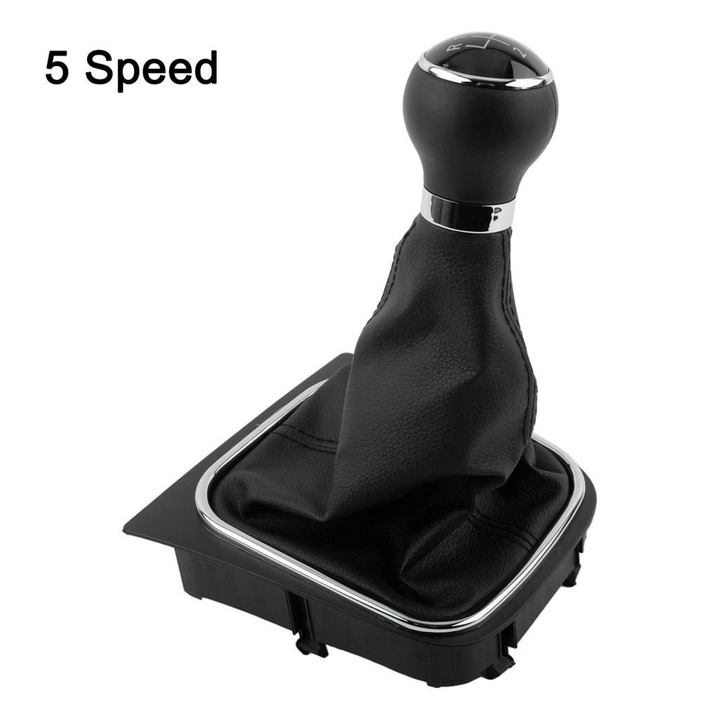 Convenient Shift Boot Gear Knob Kit for Golf 5 V 6 VI For Jetta For frame