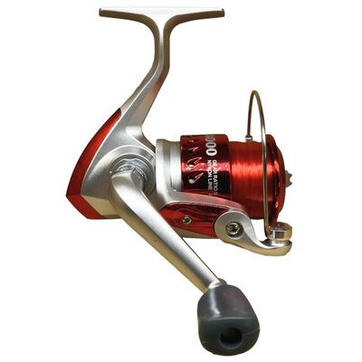 Безынерционная катушка Riseway Basic Spin 4000 с красной леской 4-130 м,