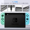 DLseego Switch Cover TPU Cover PC Case Glitter Nintendo Exclusive Easy to Attach and Detach Shockproof Fingerprint Resistant Scratch Resistant