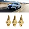 25Pcs Wheel   Rivet Nut Stylish Look Easy Installation Spike Wheel   Lip Rivet Nut for Wheels with Plastic Faux Rivets