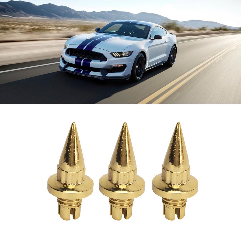25Pcs Wheel Rivet Nut Stylish Look Easy Installation Spike Wheel Lip Rivet Nut for Wheels with Plastic Faux Rivets