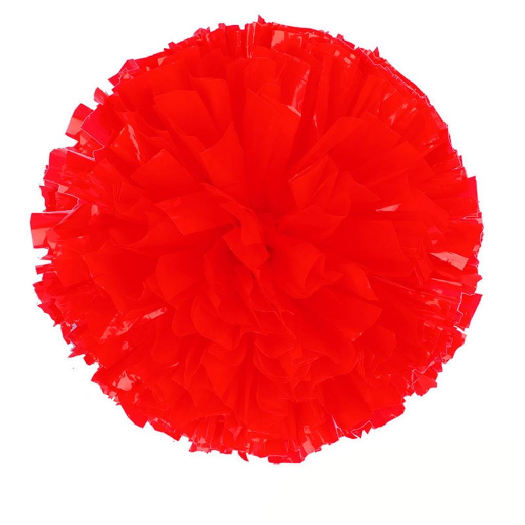 2Pack 30cm/11.8in Solid Color Plus Thick Pom Mutipulcolor For Cheerleader Team Performance