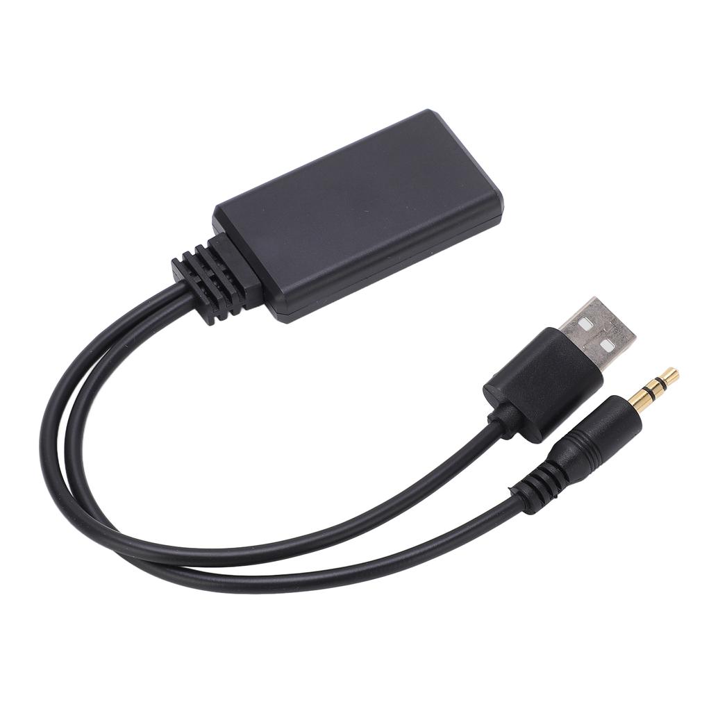3.5mm Car Wireless Bluetooth Receiver Music Player AUX USB Adapter Universal for Auto Radio Stereo