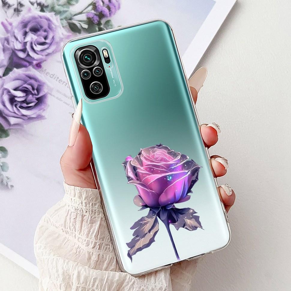 Nice Patterned Case for Xiaomi Redmi Note 10S Cover Silicone Soft TPU Protector Shell for Redmi Note 10 10S Cases Fundas Coque