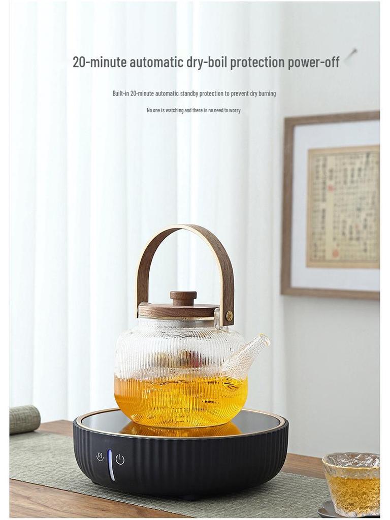 New Mini Smart Touch Silent Electric Ceramic Tea Maker Stove