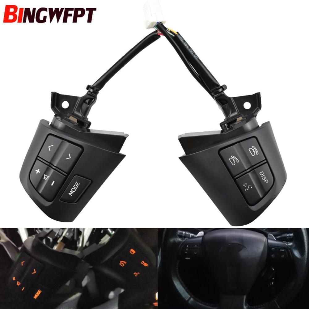 84250-02230 Steering Wheel Audio Control Switch Button For TOYOTA COROLLA A*DE150 N*DE150 NR*E150 ZR*E15 ZZ*E150 2010-2013