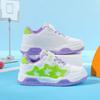 Boys Casual Low-Top Sneakers Kids Ages 7-16 Soft TPR Sole Breathable Synthetic Leather Striped Design