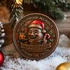 Old Bastard Whiskey Club Coin Holiday Vintage Whiskey Challenge Coin for Men Whiskey Lovers Bar Collectors