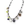 [H9868] - Дизайнерское колье «Мать-природа» фиолетово-зеленый