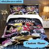 Custom Name Rangers Legacy Bedding Set 3pcs, Bedding Set Including 1pc Duvet Cover And 2pcs Pillowcases for Bedroom, Dormitory Gift