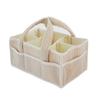 Large Capacity Baby Diaper Bag Plush Diaper Storage Basket Practical Baby Diaper Basket  Boys Girls