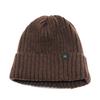 ШАПКА RECKHATTER В РУБЧИК С ПОДКЛАДКОЙ ИЗ ФЛИСА (Коричневый / Бесплатный)