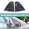 Крышка жалюзи заднего бокового окна из углеродного волокна для Mitsubishi Lancer EVO 09-16