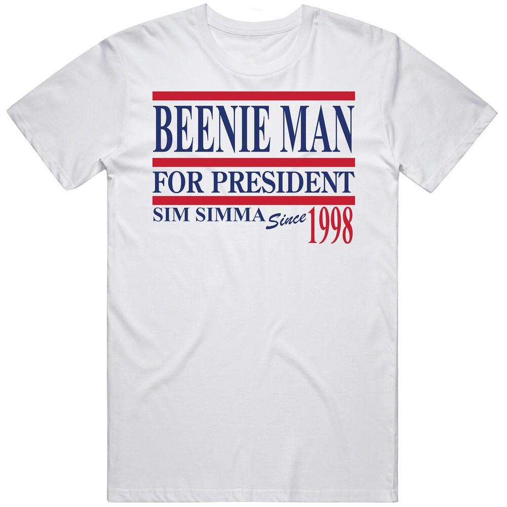 Funny Presidential Beenie Man Campaign Slogan T Shirt Unisex T-Shirt
