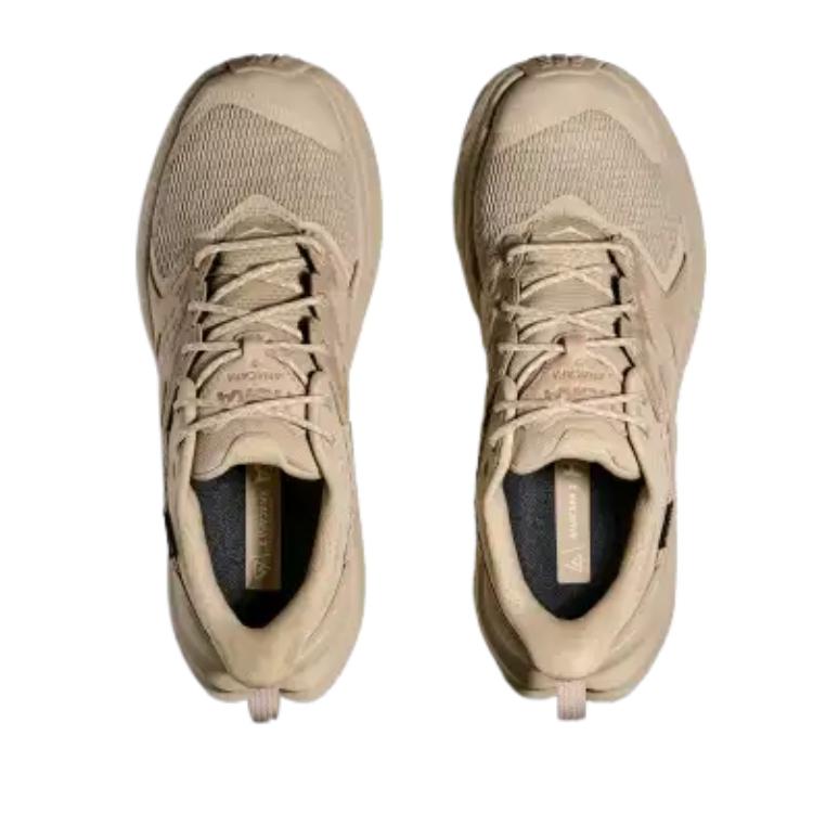 HOKA One One Anacapa 2 Low Gore Tex Сырой лен Молочный овес Женские 1142830-RWL