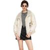 PINKO Faux Fur Collar Down Liner Straight Coat Set Women coats PAF253428211M