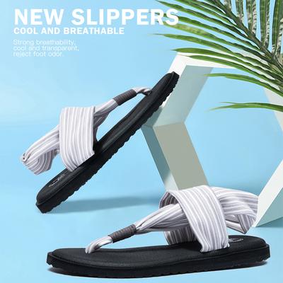 Модные сандалии женские 3-цветные винтажные сандалии Happy Comfy женские шлепанцы на плоской подошве женские сандалии пляжные сандалии для отдыха обувь 36-44