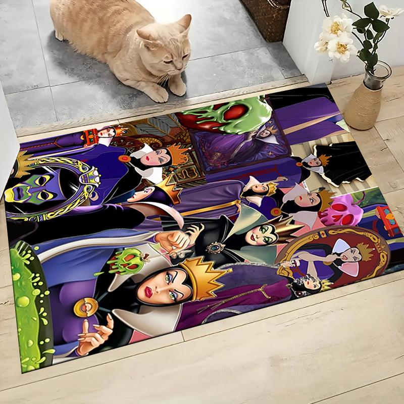 Evil Queens Collage Carpet Rug Soft Washable Antislip Home Living Room Sofa Mats Personalized Christmas Rug