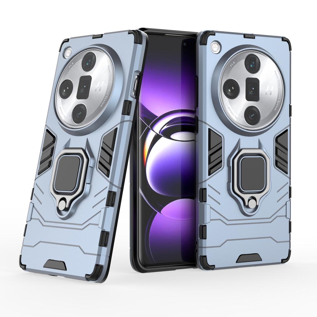 Противоударный чехол для OPPO Find X7 Ultra GNB X6 Pro X5 Lite X3 X2 Neo Pro 5G Ring Stand Back Phone Cover