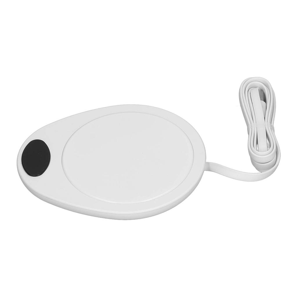 USB-кружка с подогревом, постоянная температура, водонепроницаемая, регулируемая электрическая нагревательная пластина для напитков, керамическая