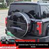 Новый чехол для запасного колеса BJ40 с увеличенным запасом хода с скрытым винтовым креплением - Утолщенный защитный чехол для BJ40E