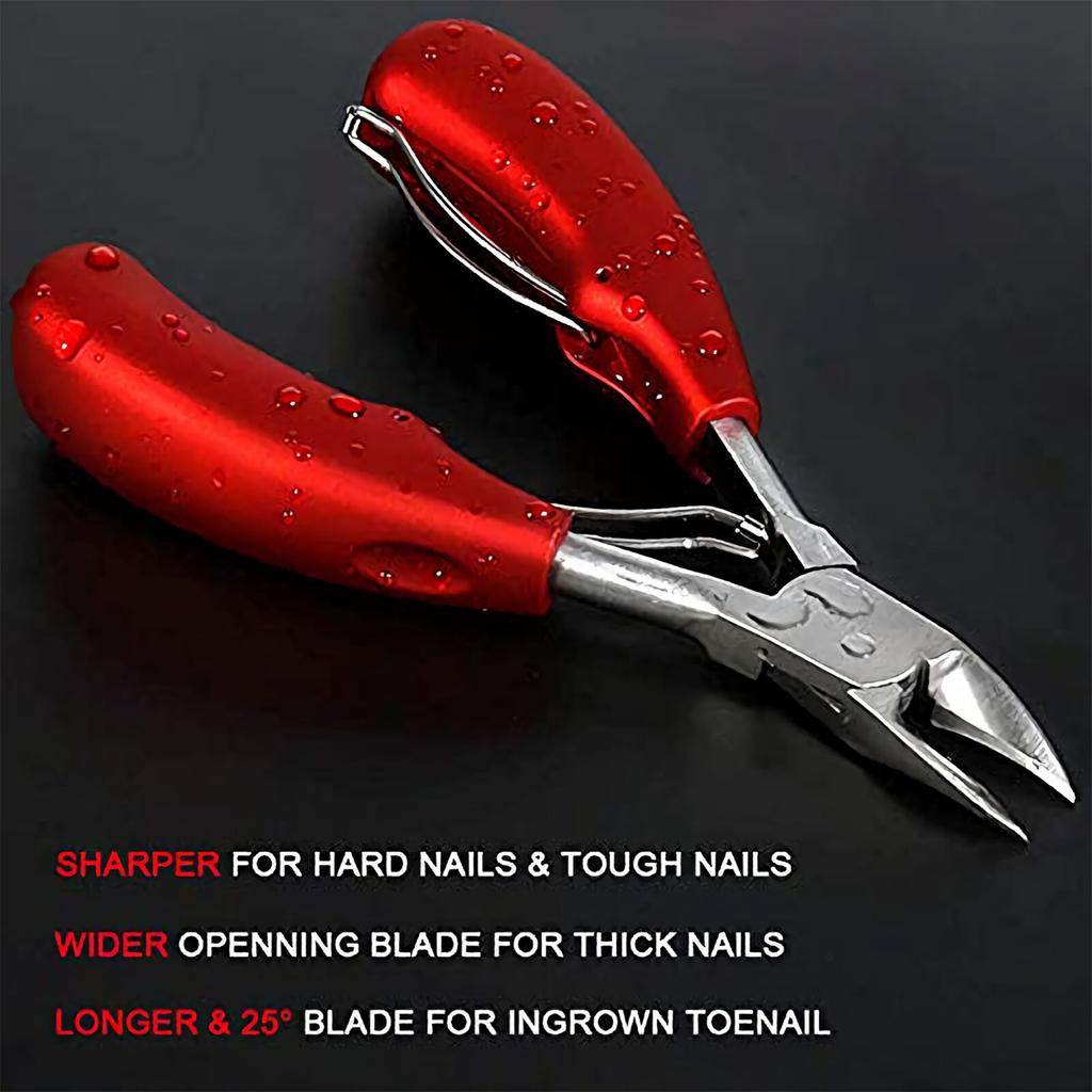 Машинки для стрижки ногтей Ramidos, прецизионная обрезка розового золота для толстых ногтей или вросших ногтей на ногах