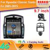 9,7-дюймовый вертикальный экран Tesla Android автомобильное радио для Hyundai Classic Santa Fe 2005-2015 мультимедийный плеер GPS-навигация