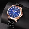 Luxury Fashion Men's Watch Simple Men's Watch Quartz Watch Stainless Steel Watch Casual Sports Men's watch