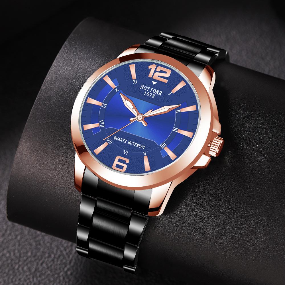 Luxury Fashion Men's Watch Simple Men's Watch Quartz Watch Stainless Steel Watch Casual Sports Men's watch