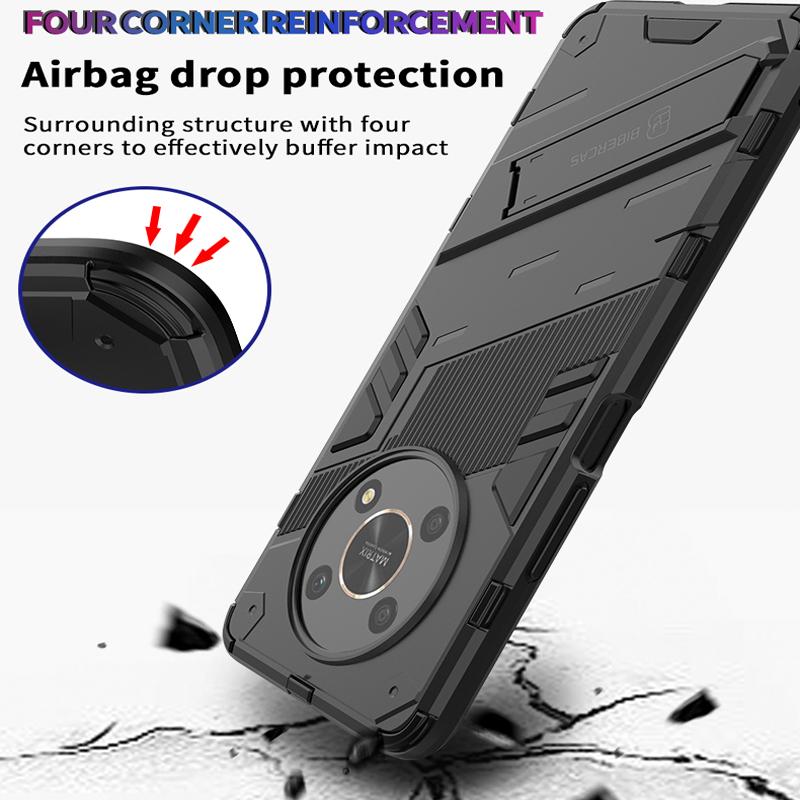 Чехол для Honor 90 Pro X6 X6S X8 X9 X9A X9B 70 Magic 4 5 6 Lite чехол-держатель Armor Back Coque для Huawei Nova 9 SE чехол для телефона