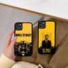 ТВ Волк С-Улицы С-Стены Для IPhone 17 16 Pro Max Air 15 14 13 12 Mini Plus 11 Жесткий PC+TPU Задняя Крышка Телефона