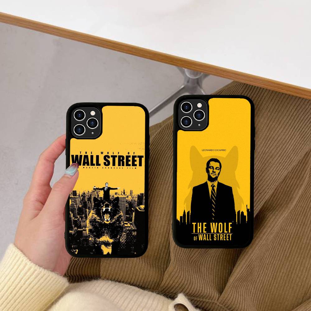 ТВ Волк С-Улицы С-Стены Для IPhone 17 16 Pro Max Air 15 14 13 12 Mini Plus 11 Жесткий PC+TPU Задняя Крышка Телефона