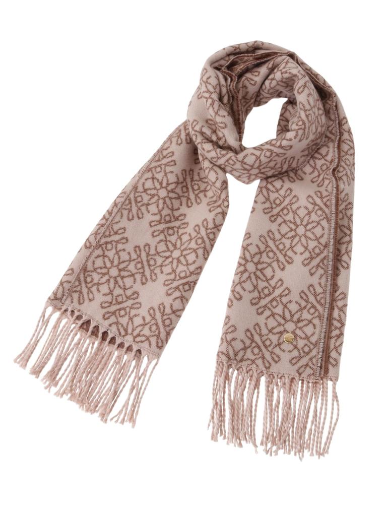 De Apparel FLEUR Monogram Stole Ivory [Maison Fleur] Women's