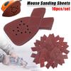 Домашний инструмент Шлифовальная машинка Орбитальная Пальмовая Детальная Наждачная бумага Подушечки Абразивная бумага 40-800 Зернистость Мышиные шлифовальные листы