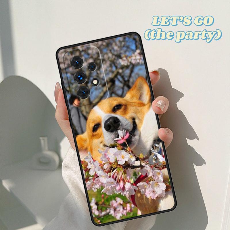 Забавный милый пес Акита чехол для телефона Для Samsung Galaxy A42 A31 A40 A51 A71 A32 A80 A91 A52 A72 A73 A20e A21S A50 A70 A11 A12 Чехол