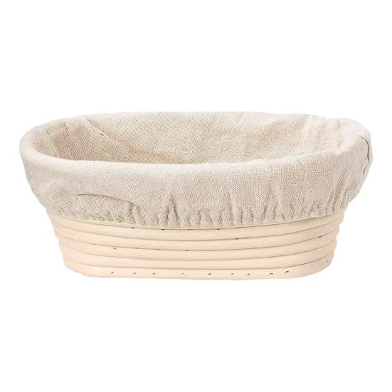 Bread Proofing Basket Handwoven Rattan Banneton for Sourdough Baking Round Spiral Design