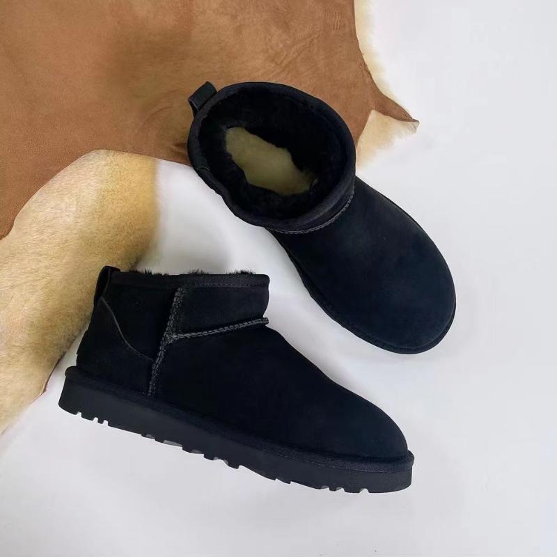 Австралийские мини-зимние зимние сапоги на платформе, женские овчинные меховые шерстяные пушистые дизайнерские теплые туфли до щиколотки с горчичными семенами
