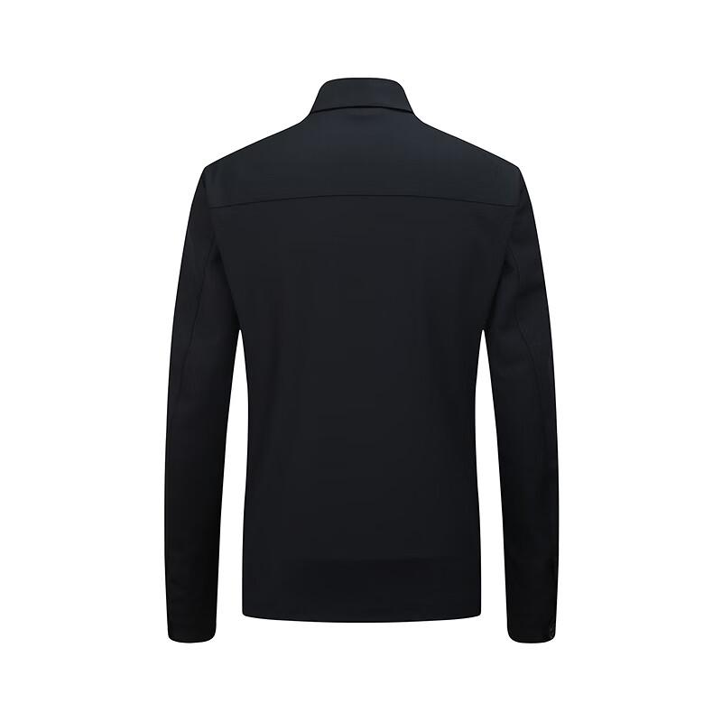 Yageer Мужской приталенный пиджак в стиле business casual из смесовой шерсти