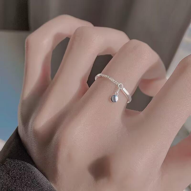 2023 Модное роскошное женское простое кольцо на указательный палец - уникальный дизайн для девушки