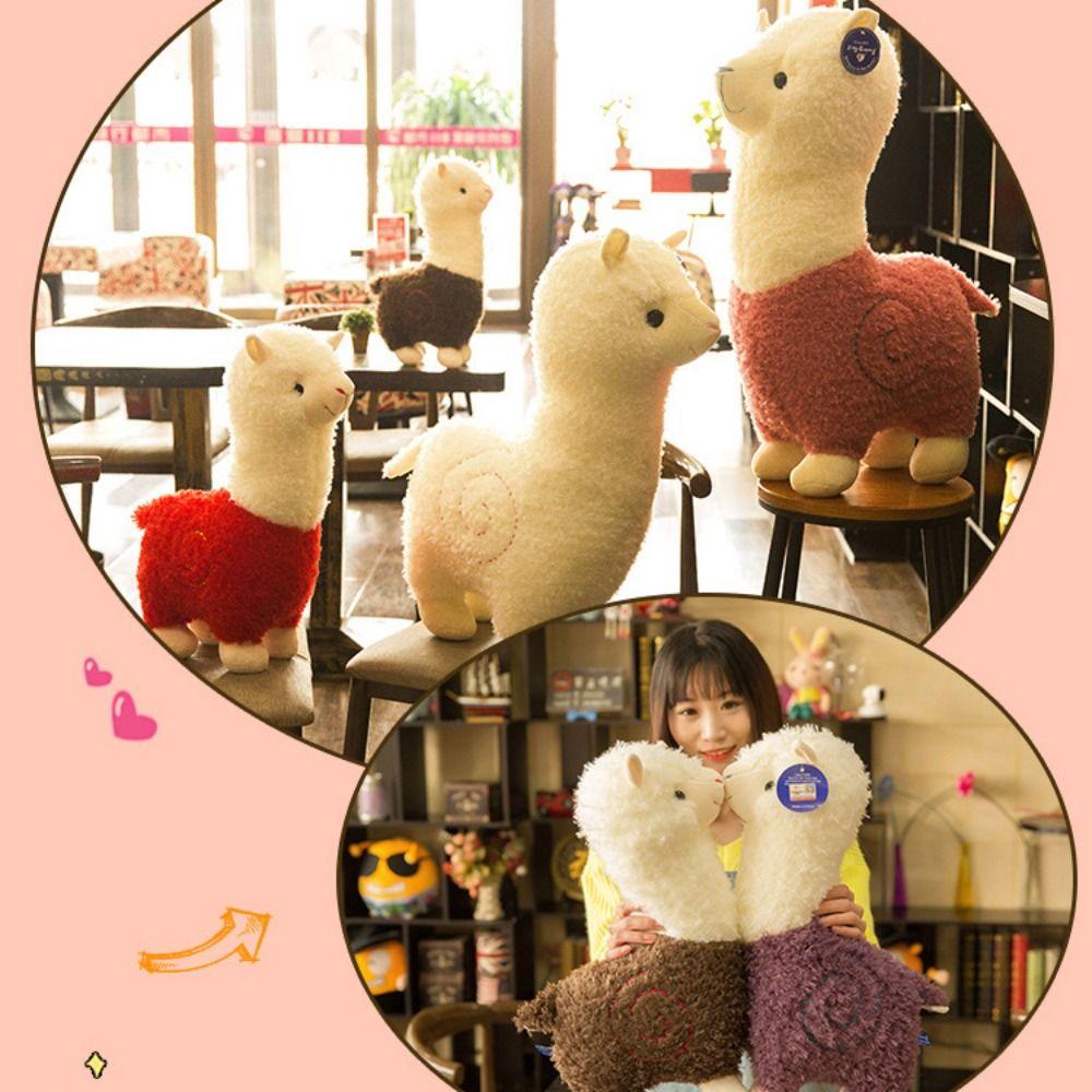 Children Gits Soft Stuffed Doll Soft Material Animal Dolls Xmas Gift Plush Toy Bed Decor