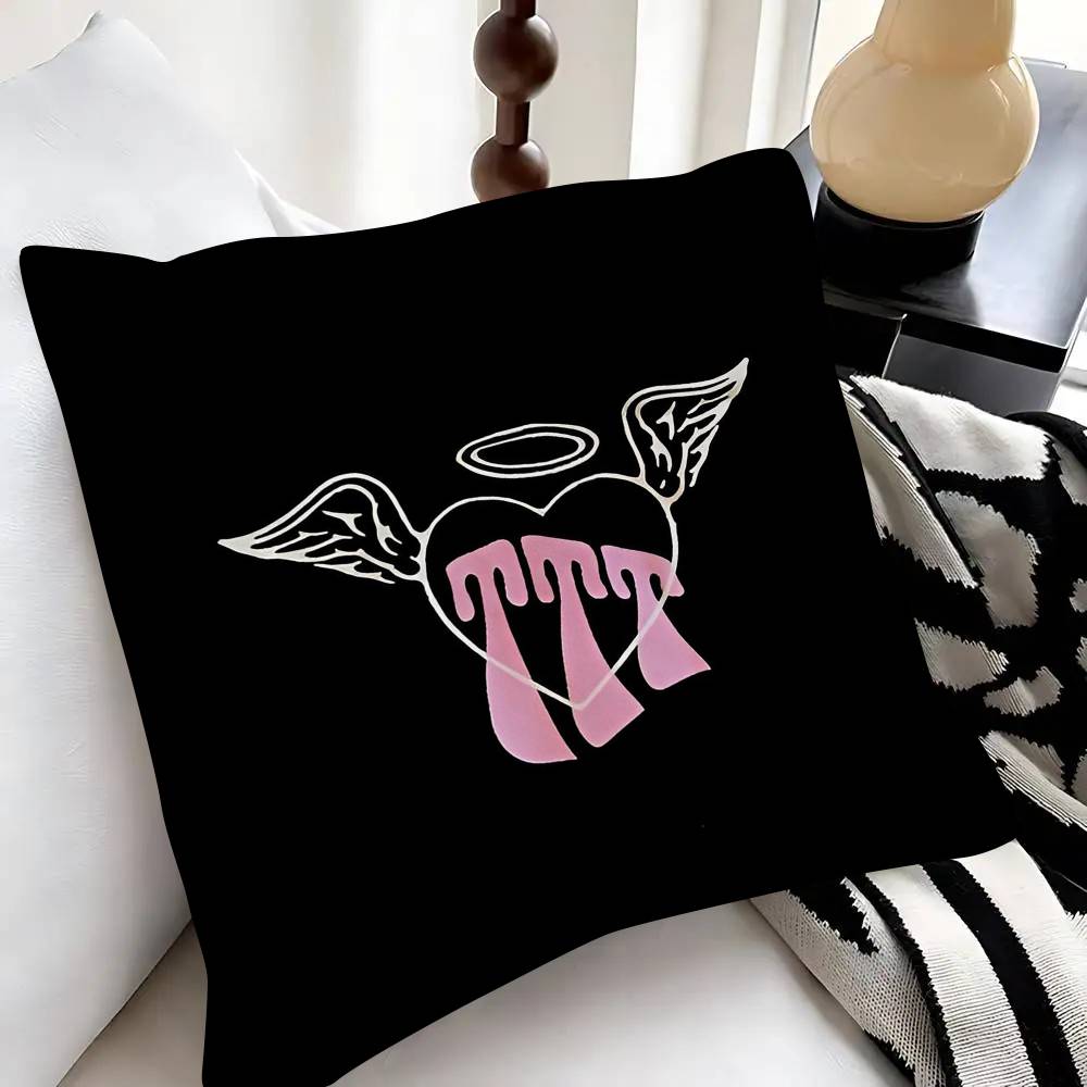 Singer Martina Stoessel TINI Pillow Case Fashion Square Pillowcase Bedroom Sofa Room Ins Decoration Leisure